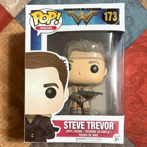 🛍️2/$25🛍️Funko Pop! Steve Trevor with Brown and Black Outfit
